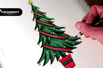 How to Draw a Christmas Tree At Its Fine